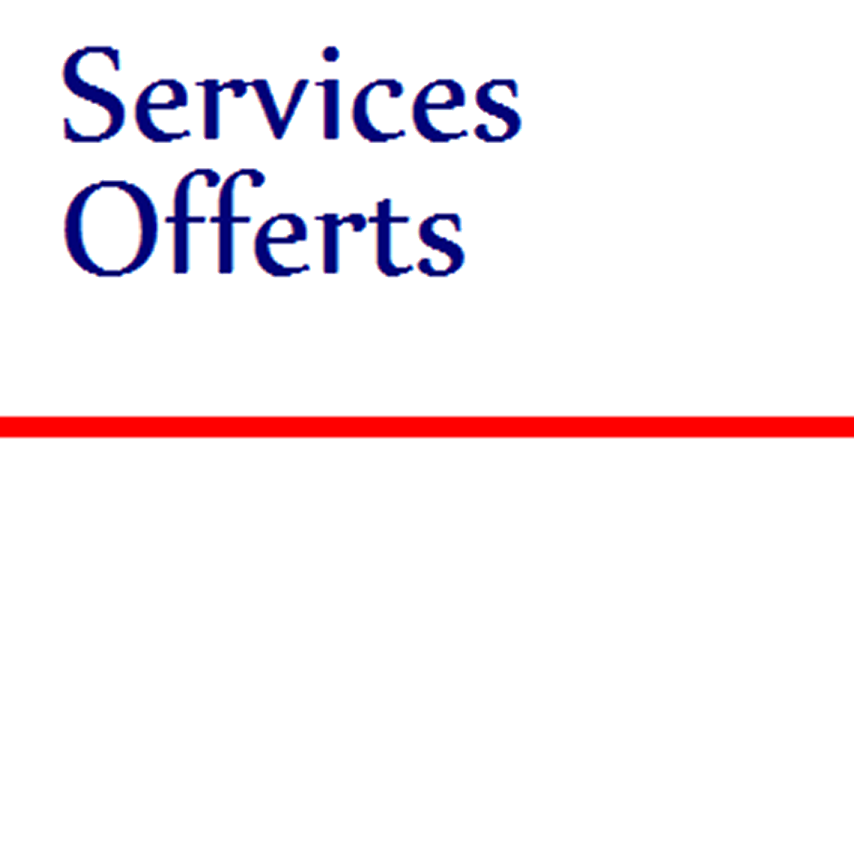 services